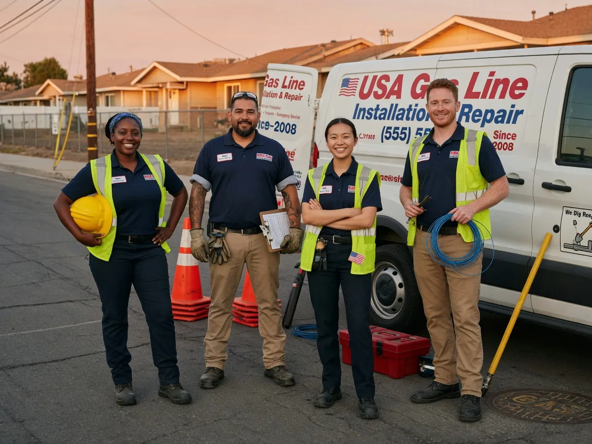 Gas Line Installation company in Okarche, OK